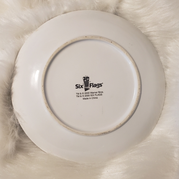 Looney Tunes Six Flags Vintage Decorative Plate 8" - Picture 2 of 6